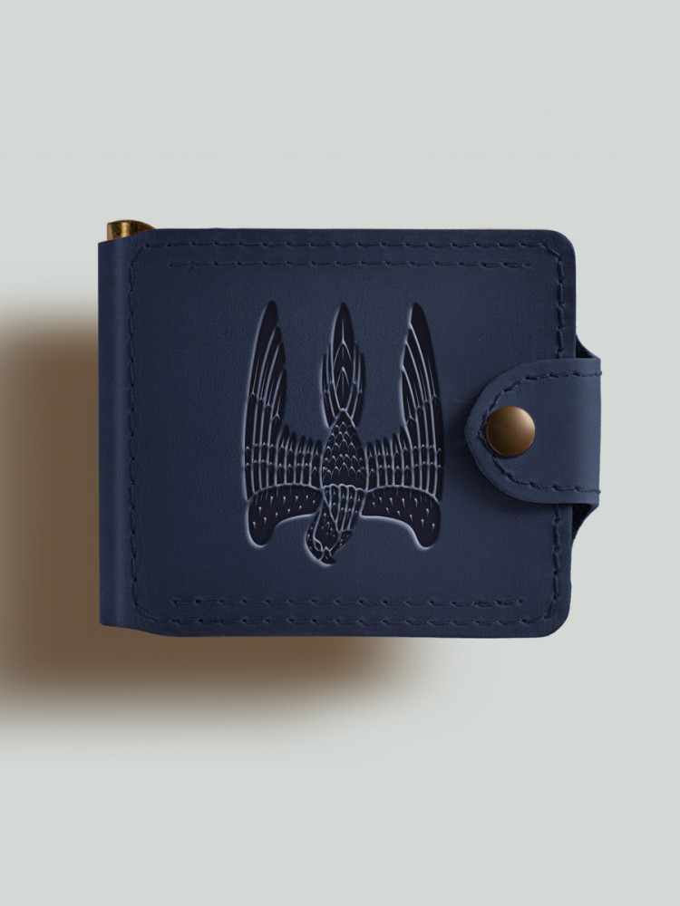 Затиск для банкнот Comfort з монетницею Сокіл