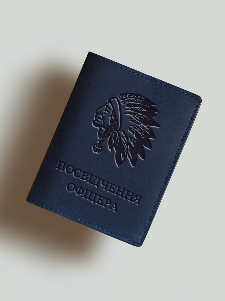 Обкладинка для посвідчення офіцера Індіанець
