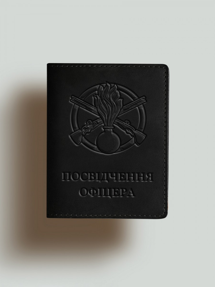 Обкладинка для посвідчення офіцера Піхоти