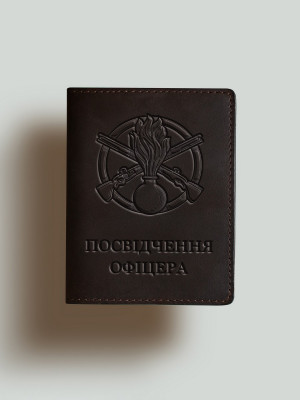Обкладинка для посвідчення офіцера Піхоти