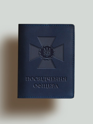 Обкладинка для посвідчення офіцера хрест СБУ