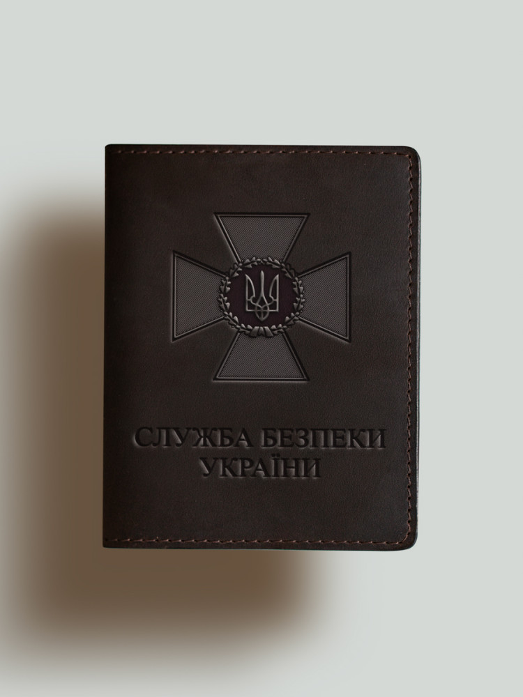 Обкладинка для посвідчення офіцера хрест СБУ