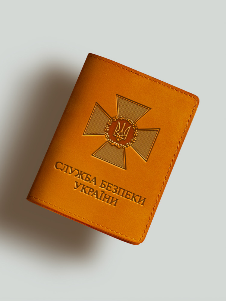 Обкладинка для посвідчення офіцера хрест СБУ