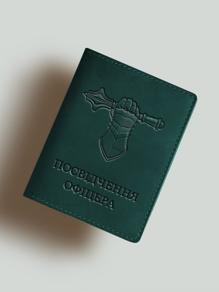 Обкладинка для посвідчення офіцера Танкових військ