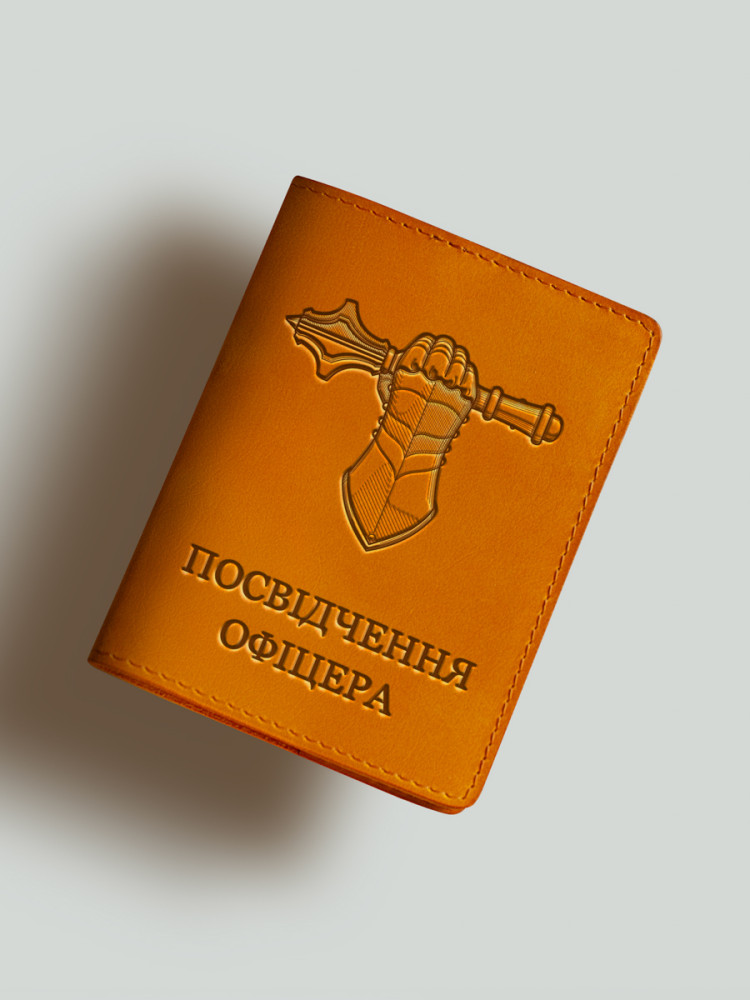 Обкладинка для посвідчення офіцера Танкових військ