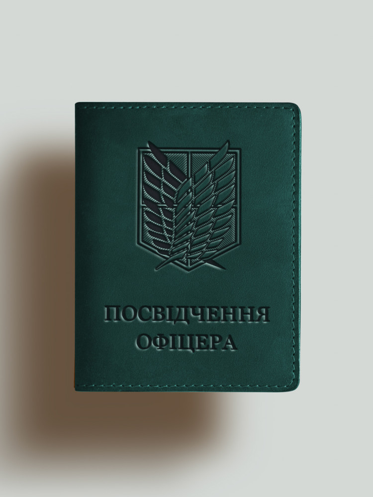 Обкладинка для посвідчення офіцера Атака титанів