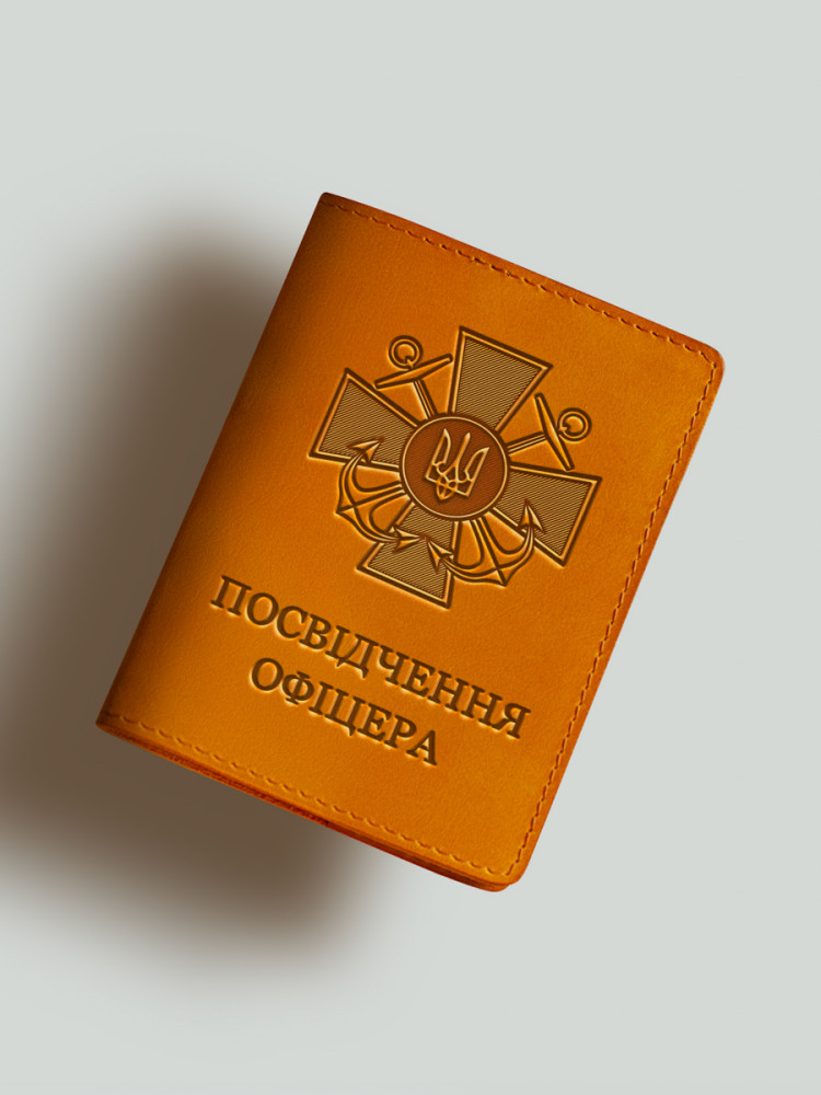 Обкладинка для посвідчення офіцера Хрест ВМС
