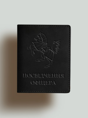 Обкладинка для посвідчення офіцера 1 танкової бригади