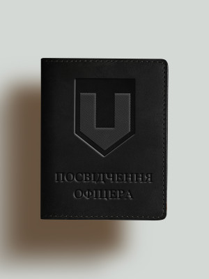 Обкладинка для посвідчення офіцера ТРО новий шеврон