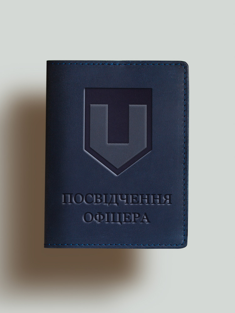 Обкладинка для посвідчення офіцера ТРО новий шеврон