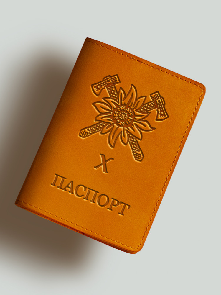 Обкладинка на паспорт Квітка едельвейсу