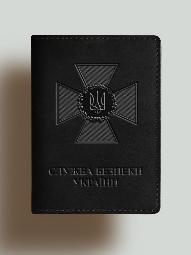 Обкладинка для військового квитка хрест СБУ