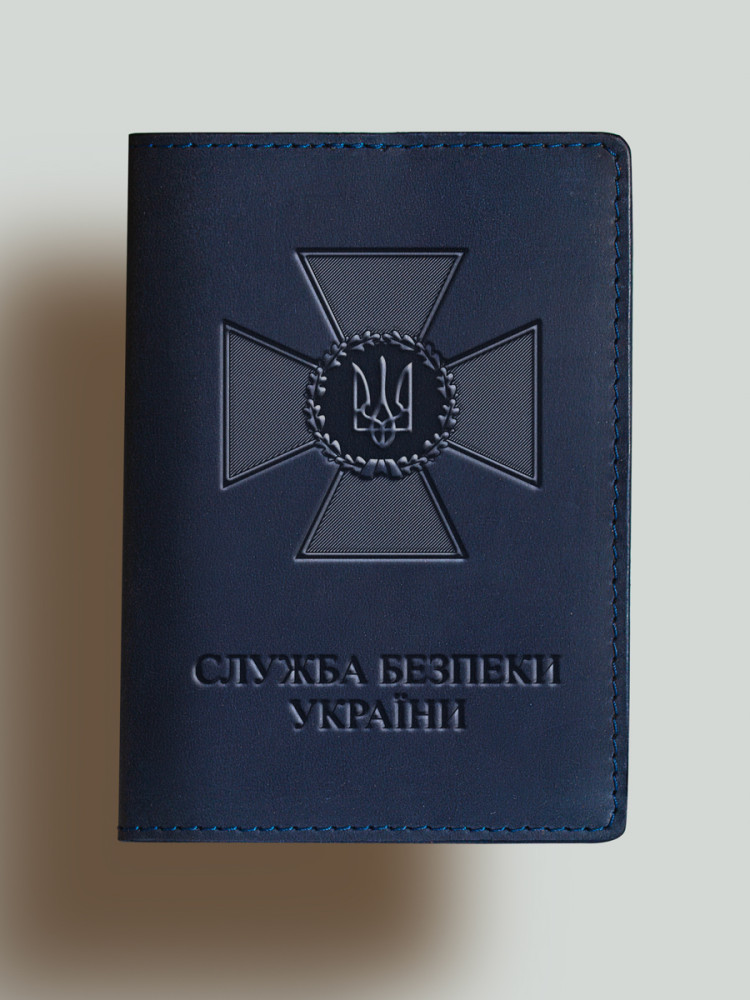 Обкладинка для військового квитка хрест СБУ