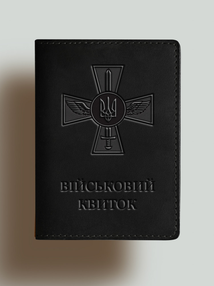 Обкладинка для військового квитка Хрест ВПС