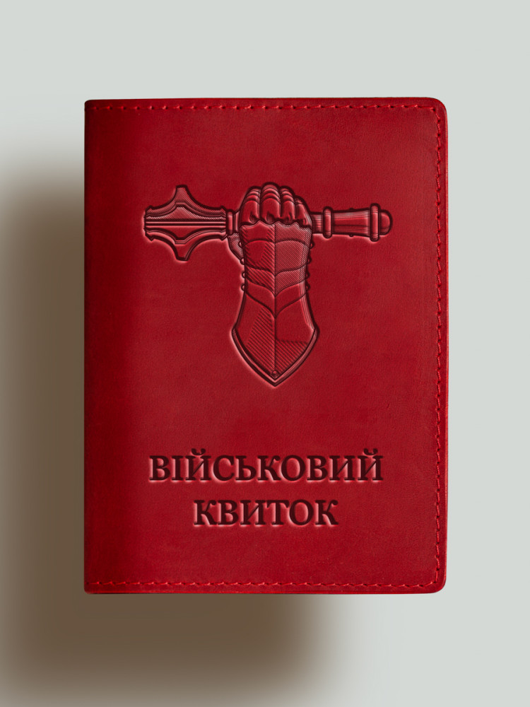 Обкладинка для військового квитка Танкові війська