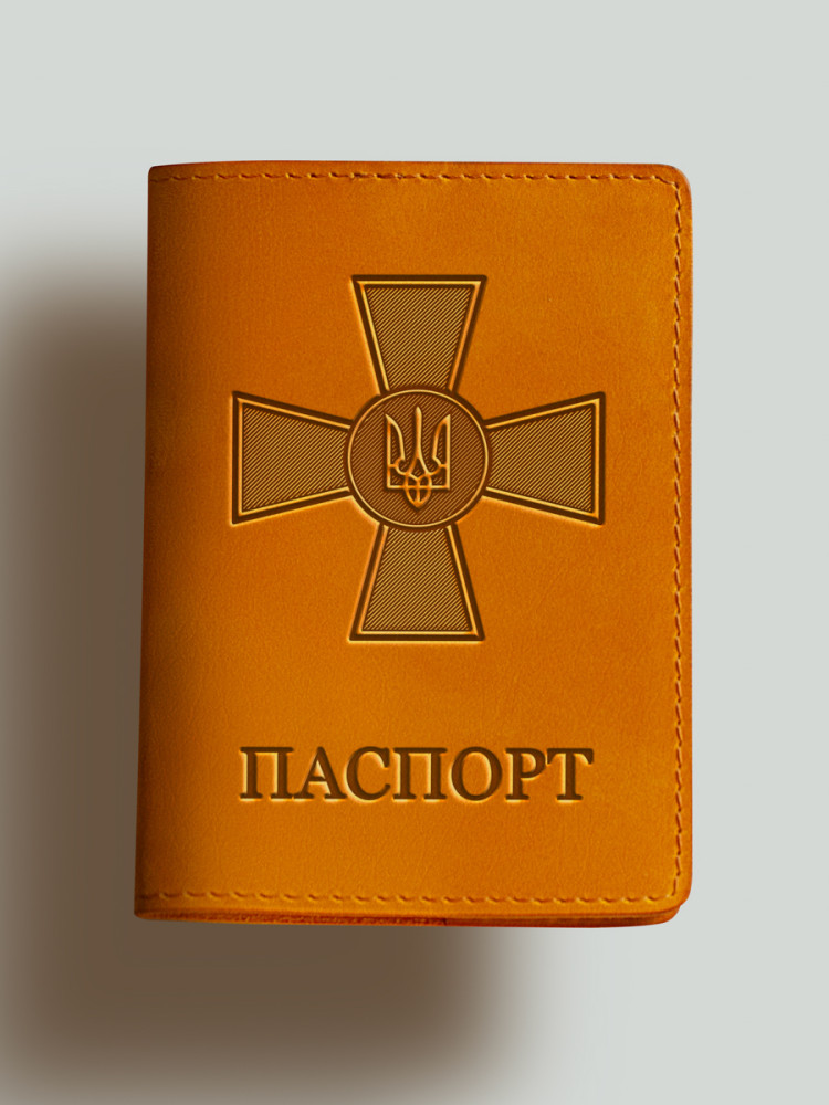 Обкладинка для паспорта Хрест ЗСУ