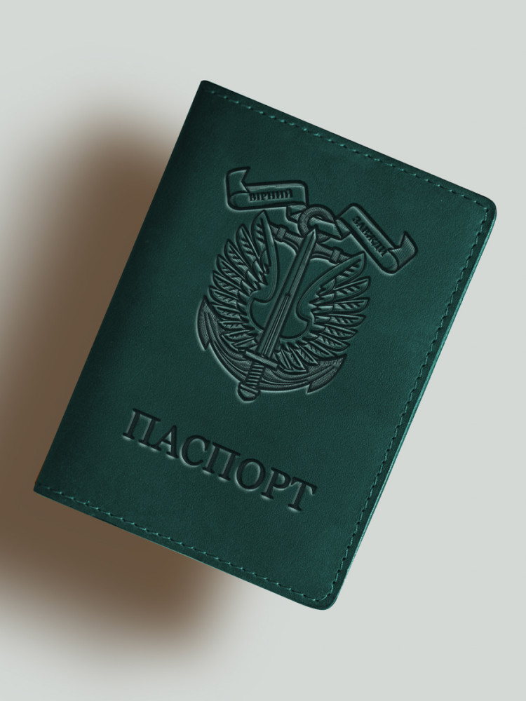 Обкладинка для паспорта з шевроном Морської Піхоти