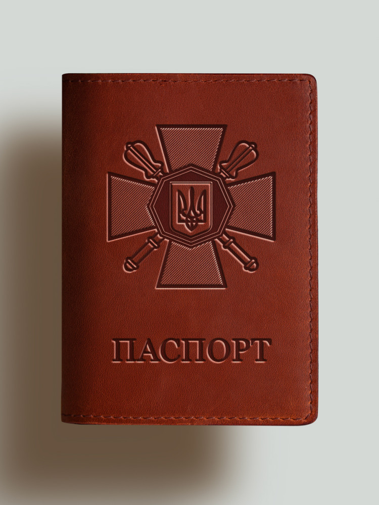 Обкладинка для паспорта Хрест НГУ